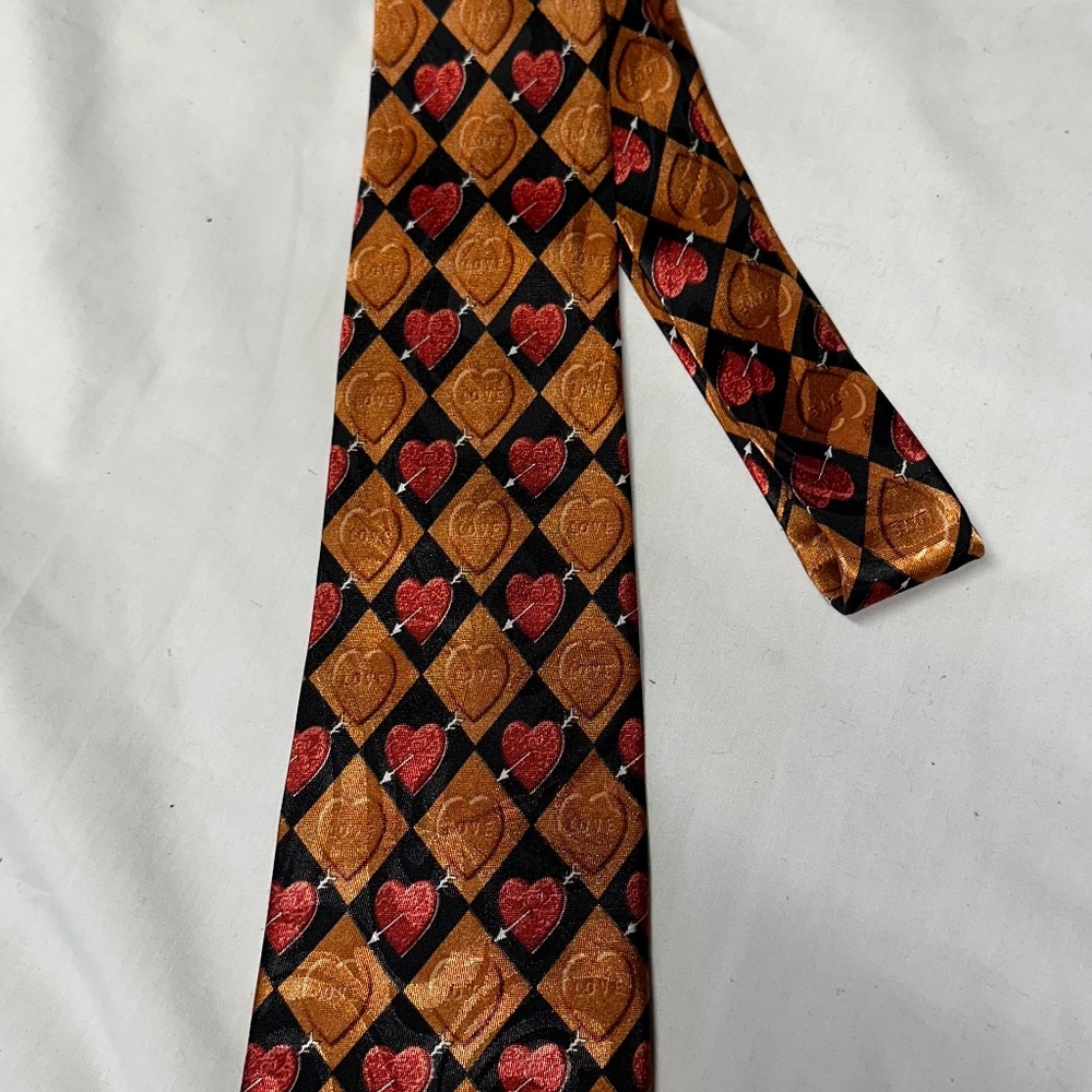 Valentine Heart Love Tie